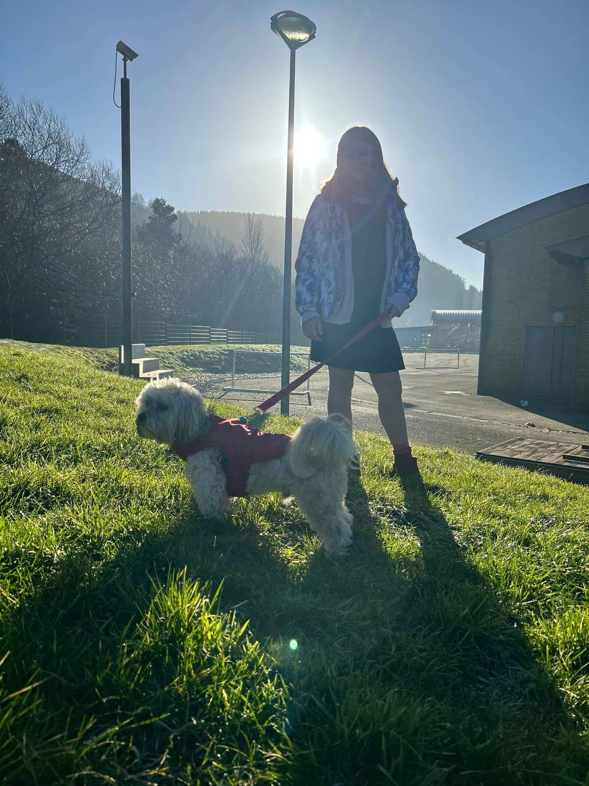 Young person in an outdoor Baxter Project wellbeing session